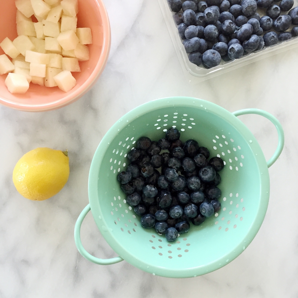 Light & Skinny Summer Snack — Blueberry Jicama Salad JOYFETTI