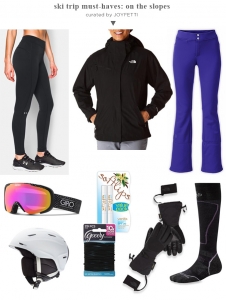 What to Wear: Ski Trip Must-Haves, on the Slopes | JOYFETTI