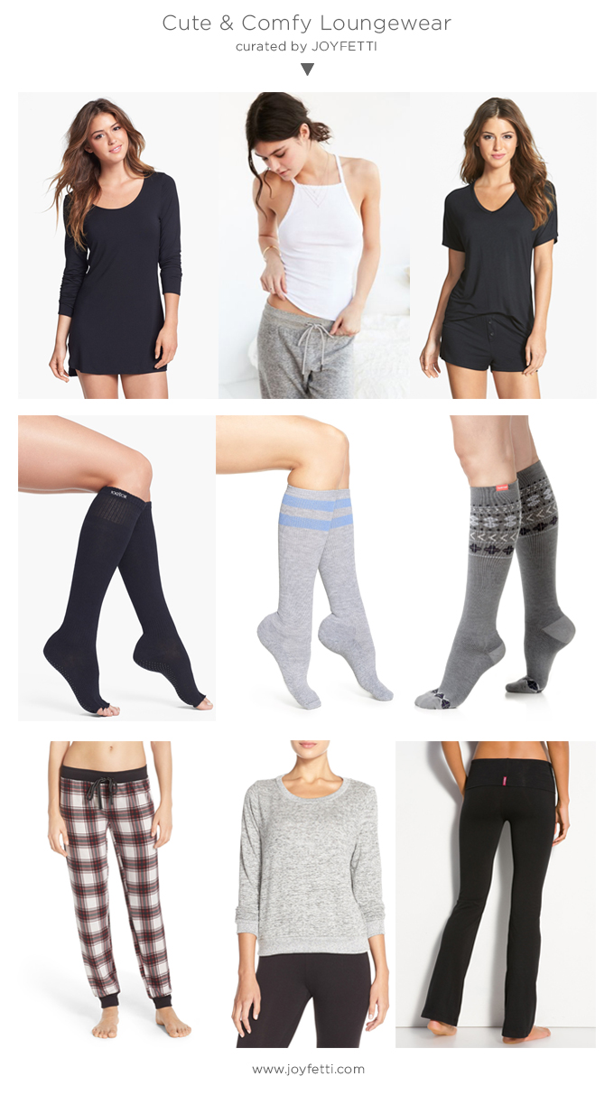 Cute and Comfy Loungewear_Night In_on joyfetti.com