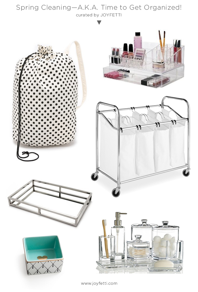 Spring Cleaning_AKA Time to Get Organized_cute and practical items to stay organized_joyfetti.com