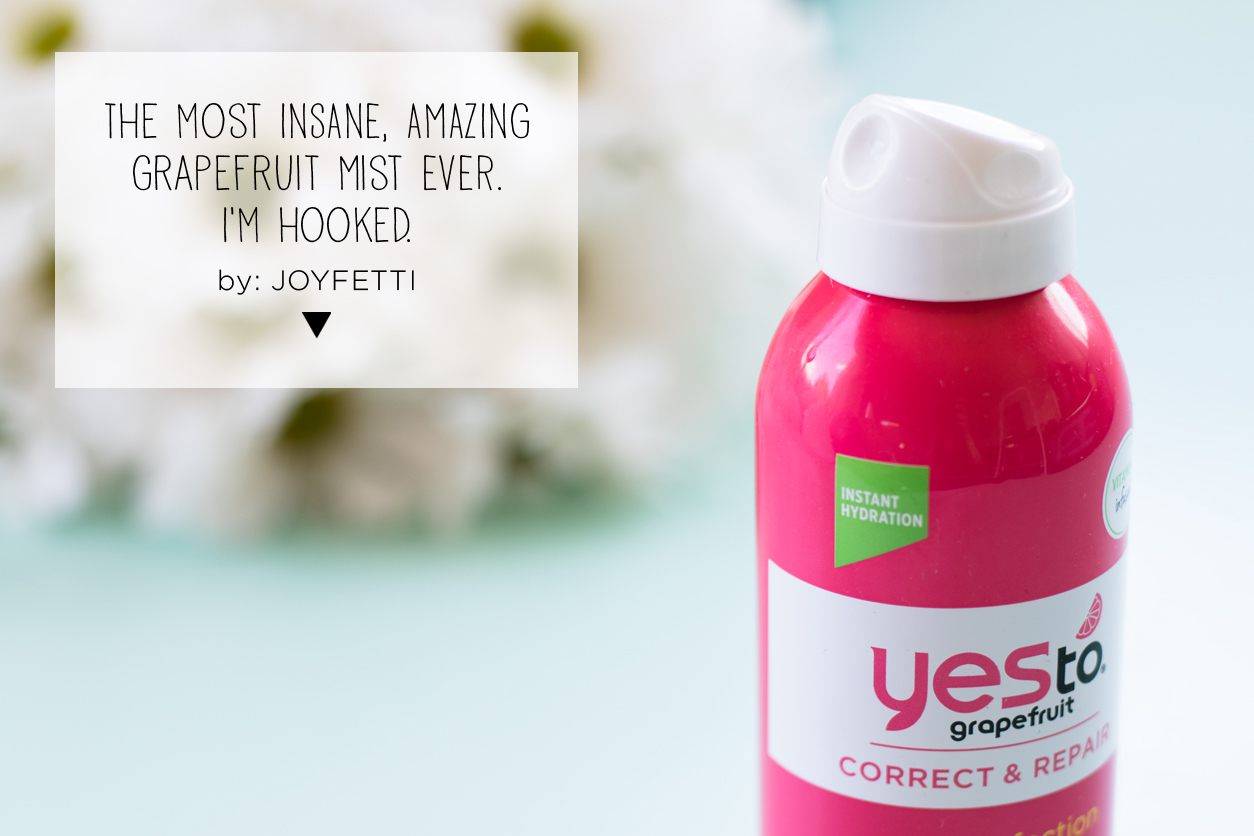 The most INSANE, AMAZING Grapefruit Mist EVER. I'm hooked._joyfetti.com