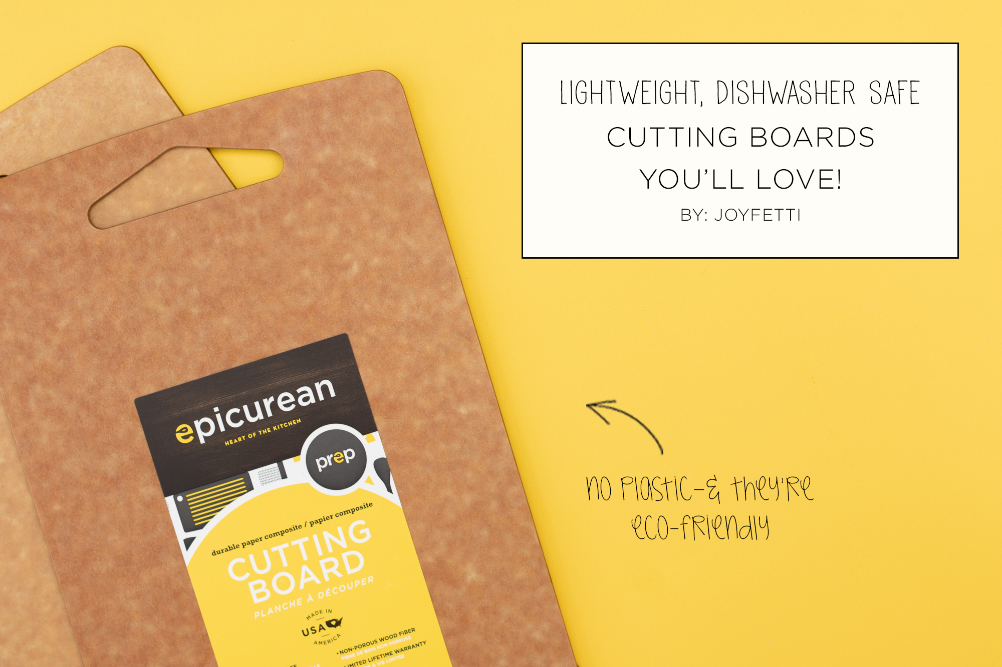 Wood Fiber Cutting Board (Dishwasher Safe)